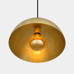 Maua Mid-Century Brass Dome Pendant Light 12'' Ip20 - thumbnail 2