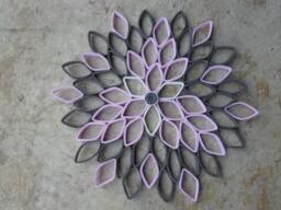 Handmade Dahlia Flower Wall Art Geometric Ombr?? Paper Quilling - thumbnail 1