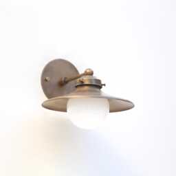 Bathroom Vanity Light, Wall Sconce Light With Brass Shade-Minimal Ul Listed. Ppq-4 No.0123 - thumbnail 1