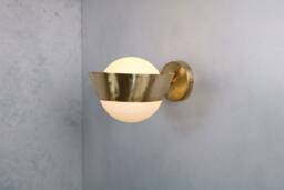 Wall Lighting - Brass Gold Lamp Vanity Light Fixture, Sconce - thumbnail 1