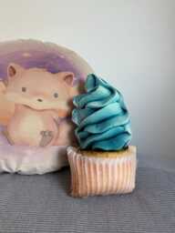 Velvet Christmas Muffin Plush Pillow - Soft Holiday Dessert Cushion Cozy Festive Home Decor & Unique Seasonal Gift Idea