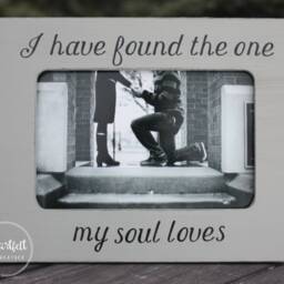 "Hand-Painted Picture Frame - " - thumbnail 2