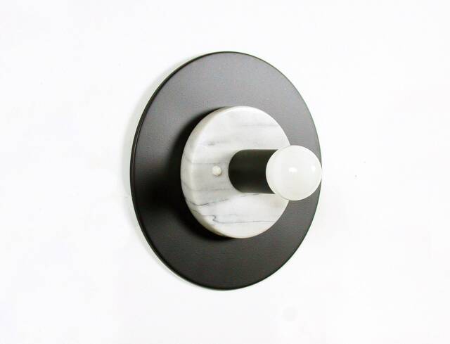 White Marble & Black Modern Sconce Light Kitchen Wall Lighting Dining Room Lights Bathroom Lamps Vanity - image 1