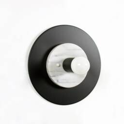 White Marble & Black Modern Sconce Light Kitchen Wall Lighting Dining Room Lights Bathroom Lamps Vanity - thumbnail 2