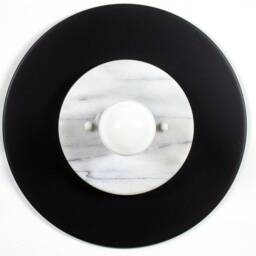 White Marble & Black Modern Sconce Light Kitchen Wall Lighting Dining Room Lights Bathroom Lamps Vanity - thumbnail 4