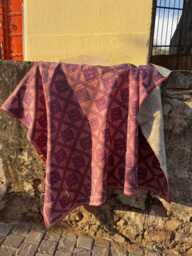 Indian Hand Embroidered Kantha Throw Carpet Design Vintage Style Soft Furnishing - thumbnail 1
