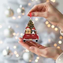 Personalized Pet Ornament Custom Dog & Cat Christmas Tree Decoration 2025 - thumbnail 3