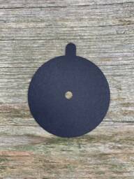 Blank Candle Dust Cover, Black Cardstock, Various Sizes, Cardboard 300 G/M2 - thumbnail 1