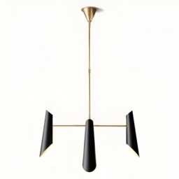 Mid Century Italian Starburst Light Chandelier- Franca Small Pivoting Chandelier By Visual Comfort - thumbnail 3