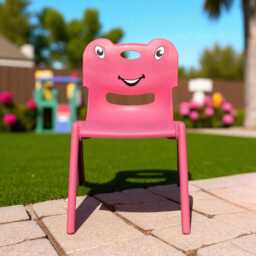 stackable Plastic Kids Chair Indoor Outdoor Toddler Seating - thumbnail 4