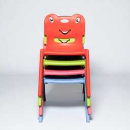 stackable Plastic Kids Chair Indoor Outdoor Toddler Seating - thumbnail 2