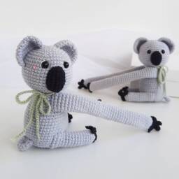 Koala Safari Nursery Decor Animal Tie Back Baby Room Nursery Curtain Holder Tieback - thumbnail 4