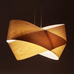 Designer Lamp Blume 2 Pendant Crafted With Real Wood Veneer-Desk Decor-Digital Decor-Minimalist - thumbnail 3