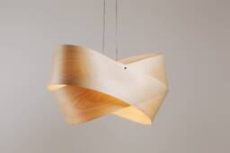 Wood Veneer Pendant Lamp - Blume 2 - thumbnail 1
