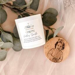 Personalized Scented Candle Baptism, Christening Gift - thumbnail 3