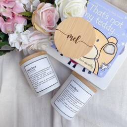 Personalized Scented Candle Baptism, Christening Gift - thumbnail 4