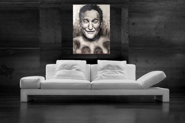 Robin Williams Art Print, Limited Edition Canvas, Comedy Pop - image 1
