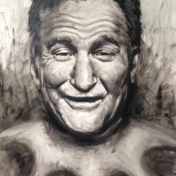 Robin Williams Art Print, Limited Edition Canvas, Comedy Pop - thumbnail 2