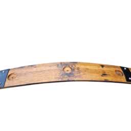 Whiskey Barrel Stave Tealight Holder - Rustic Wooden Candle Centrepiece - thumbnail 2