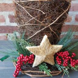 Top Hat Star Christmas Tree Topper - thumbnail 4