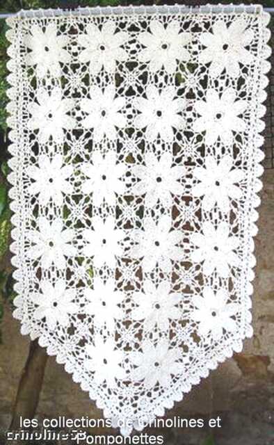 Brisebise Curtain, Hand-Crocheted French Craftsmanship, Created By Sylvette Raisonnier, Large Alice Model, Made To Order - image 1