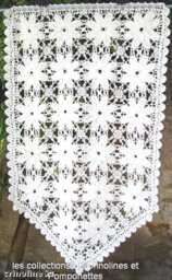 Brisebise Curtain, Hand-Crocheted French Craftsmanship, Created By Sylvette Raisonnier, Large Alice Model, Made To Order - thumbnail 1