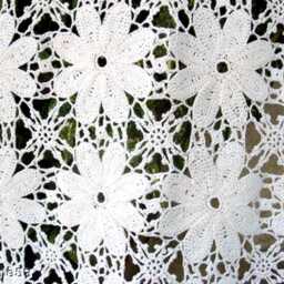 Brisebise Curtain, Hand-Crocheted French Craftsmanship, Created By Sylvette Raisonnier, Large Alice Model, Made To Order - thumbnail 2