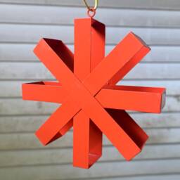 Asterisk - Modern Bird Feeder Orange - thumbnail 3