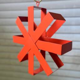 Asterisk - Modern Bird Feeder Orange - thumbnail 2