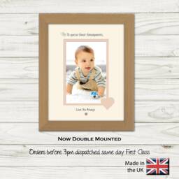 Great Grandparents Photo Frame Double Mounted, Gift For Mother's Day - thumbnail 2