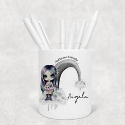 "Personalised Zombie Girl Pencil Pot - ""I Had Fun Once" - thumbnail 4