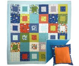 Bartholemeow's Reef Nautical Throw Quilt With Free Pillowcase 16011 T7 - thumbnail 1