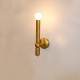 Wall Lighting Brass Candle Lamp Vanity Light Fixture, Art Sconce - Model Ranor Design #536 - thumbnail 1