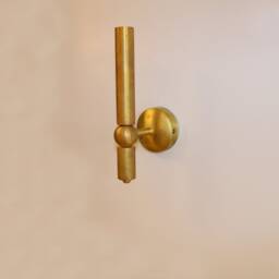Wall Lighting Brass Candle Lamp Vanity Light Fixture, Art Sconce - Model Ranor Design #536 - thumbnail 3
