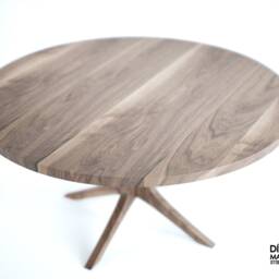 Experience The Best Of 80S With Our Art Deco Round Dining Table - The Perfect Blend Style & Functionality For Your Work From Home - thumbnail 3