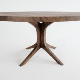 Experience The Best Of 80S With Our Art Deco Round Dining Table - The Perfect Blend Style & Functionality For Your Work From Home - thumbnail 4
