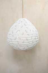 Kids/Nursery Linen Shades - Little Leaf Prints Charcoal On Off-White - thumbnail 1