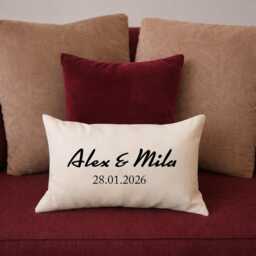 12x20 Pillow Cover, Custom Lumbar Pillowcase, Decorative Cushion Personalized Home Decor, Modern Throw - thumbnail 4