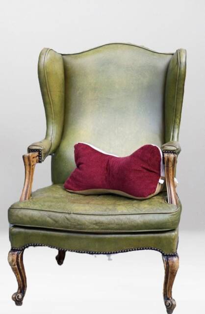Stylish Reading Bone in Patchwork Style Made Of Corduroy - Filled With Z??rbe Shavings For Relaxed Moments & Restful Sleep Christmas Gift - image 1