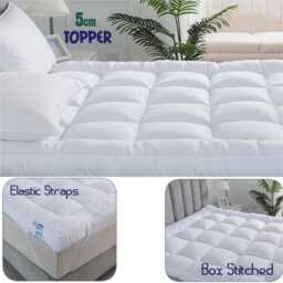 Microfiber Mattress Topper Protector 2 - thumbnail 1