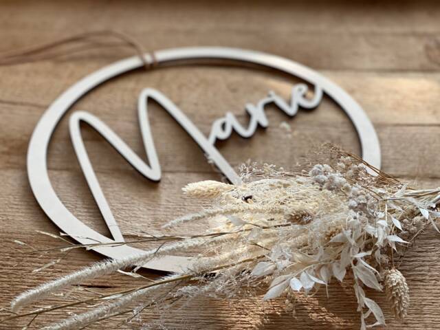Wooden Sign - Personalized With 1 First Name