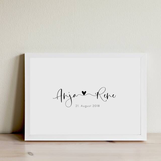 Personalized Anniversary Gift For Him - Wedding Gifts The Bride & Groom Men - image 1