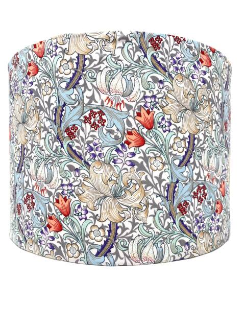 Morris Lamp Shade, Golden Lily, For Standard Lamps Or Ceiling Lights - image 1