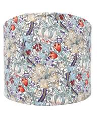Morris Lamp Shade, Golden Lily, For Standard Lamps Or Ceiling Lights