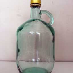 Bottle Lamp Lamp Old Bottle Carafe Label With Glassglass Demijohn Table Lamp - thumbnail 2