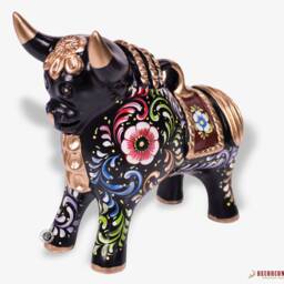 Hand-Painted Pucara Bull 8.5 - thumbnail 3