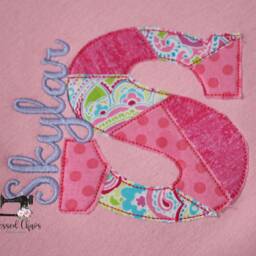 Monogram Baby Girl Pink Ruffle Cotton Blanket, Personalized Shower Gift, Monogrammed Gift - thumbnail 2