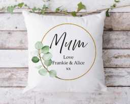 Personalised Mother's Day Gift Cushion, For Mum, Granny Gift, Gran, Grandchild Keepsake, Custom, & More Designs - thumbnail 1