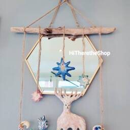 The Majestic White Stag Handmade Ceramic Wall Hanging. God, Purity, Grace, Wisdom, Regeneration, Enlighten, Christmas. Royal Stag. Pottery - thumbnail 3