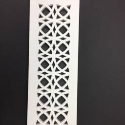 Handcrafted Plaster Air Vent Cover - UK Made - Model S14 292 ?? 102 Mm - 11.49 4.01 In - thumbnail 3